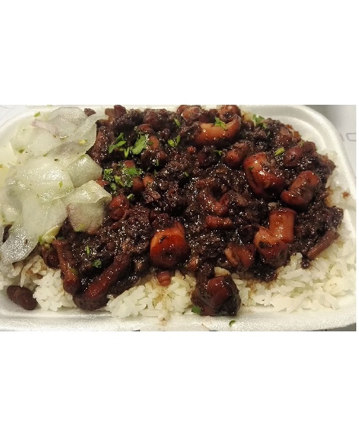 Plat civet zourite, riz