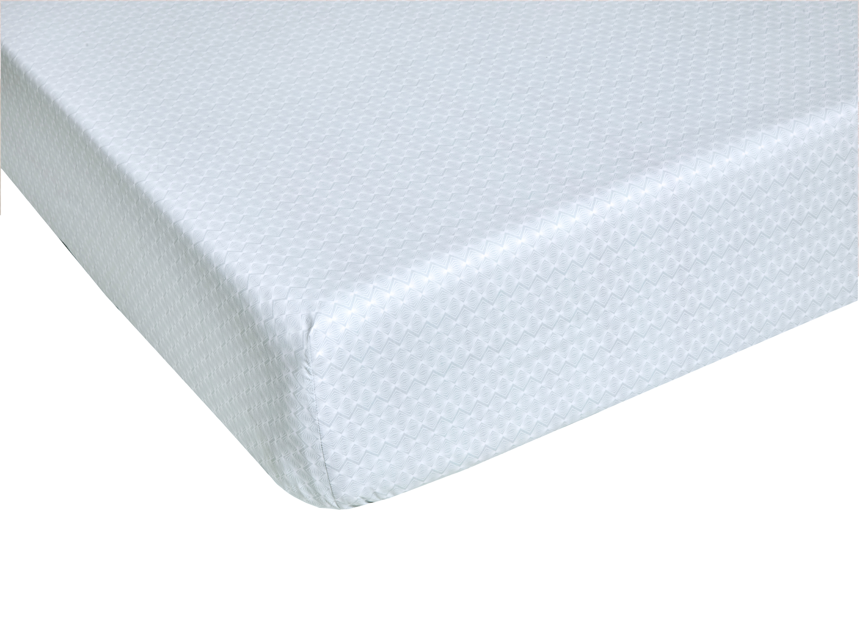 Drap housse imprimé POURPRE
